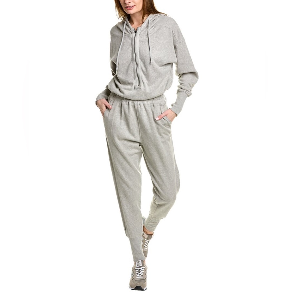 Free People Movement Training Day Jumpsuit Grey L